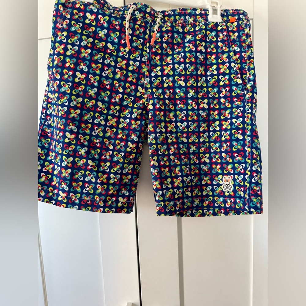Psycho Bunny boys swim shorts 14-16.